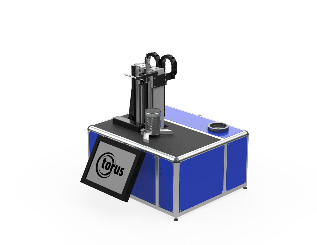 Medidor de Benchtop, Altura e Flange de Bancada Semiautomático Z304