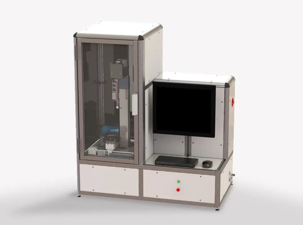 Analisador de Revestimento de Lata de Aerossol de Bancada Semiautomático Z340